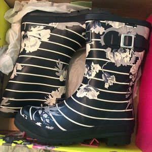 Joules rain boots